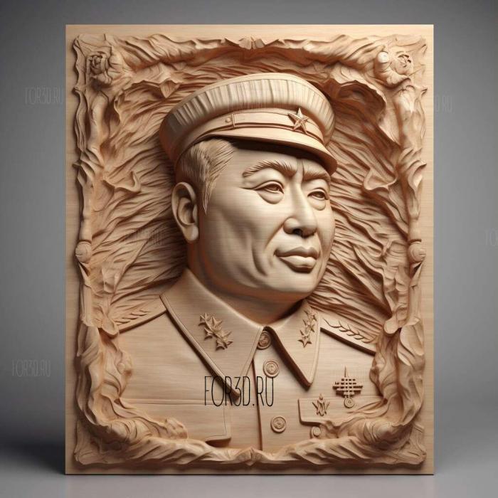 kim jong 2 stl model for CNC